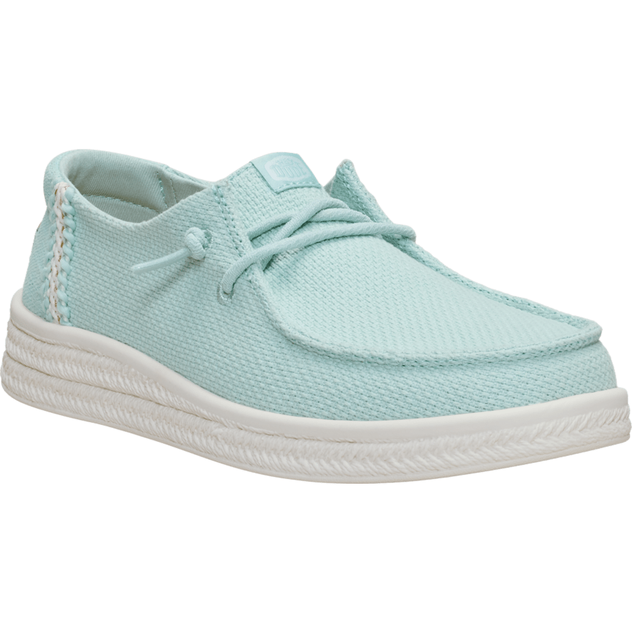 Colour Wendy Espadrille Woven - Angle - HEYDUDE