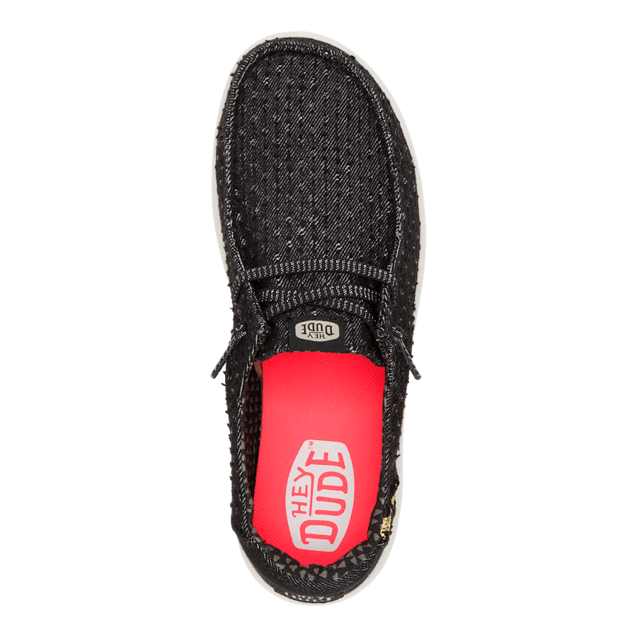 Colour Wendy Rise Perf Canvas - Top - HEYDUDE