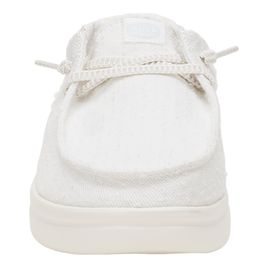 Colour Wendy Rise Perf Canvas - Front - HEYDUDE