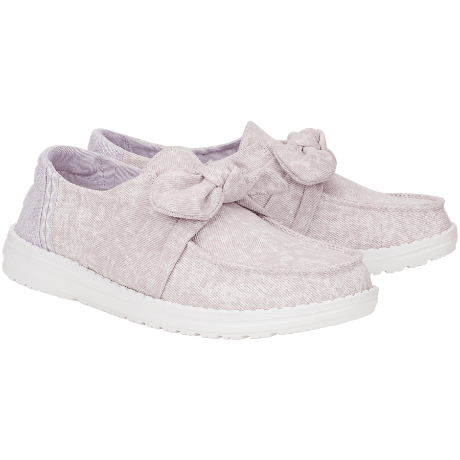 Colour Wendy Bow Surf Wash - Pair - HEYDUDE