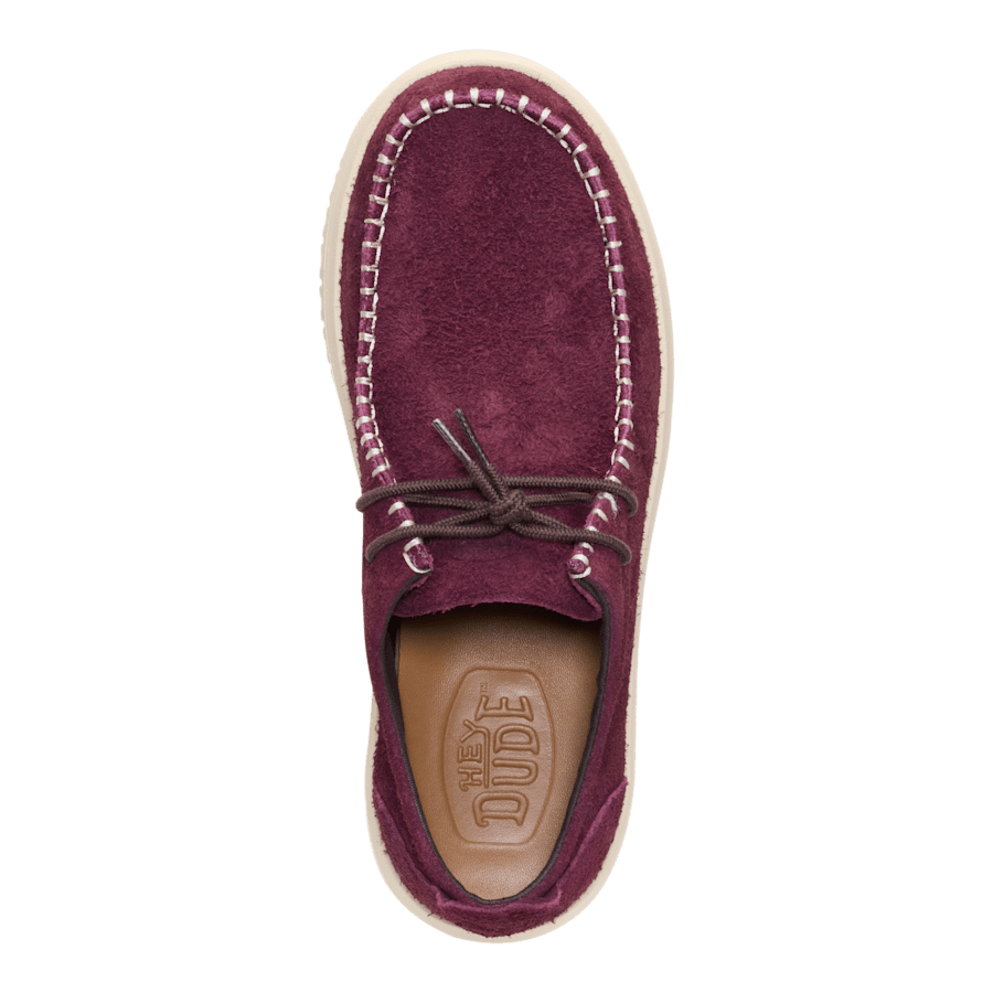 Fig Purple/Wood Ash Wally NXT Moc - Top - HEYDUDE