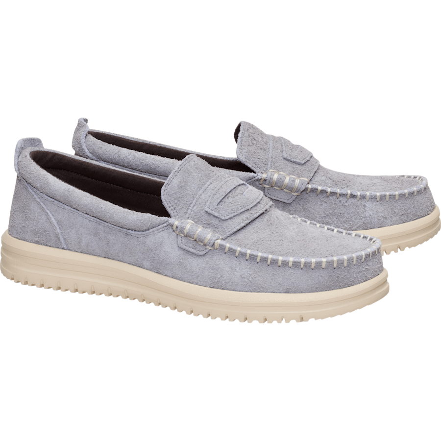 Flannel Grey/Wood Ash Wally NXT Loafer - Paar - HEYDUDE
