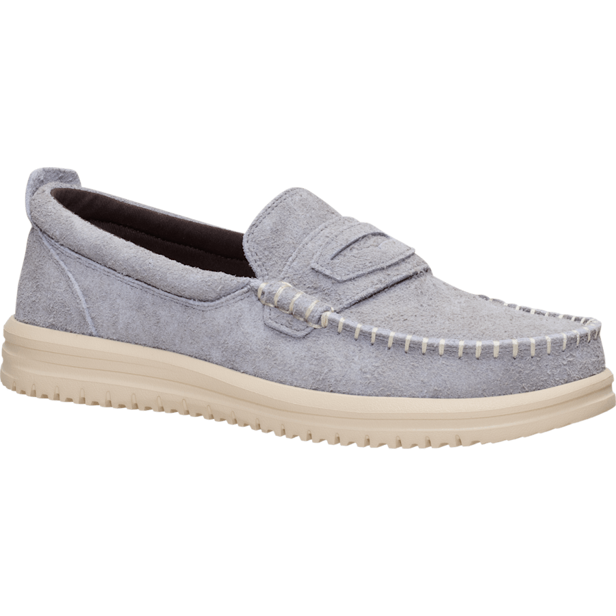 Flannel Grey/Wood Ash Wally NXT Loafer - Hoek - HEYDUDE