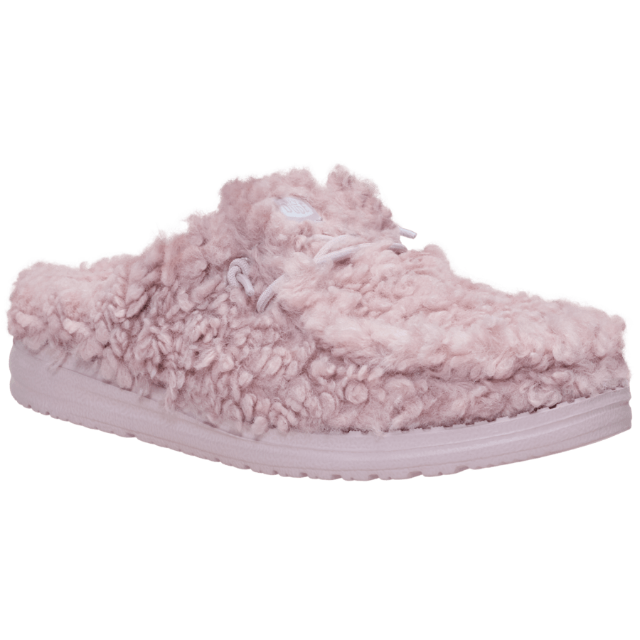 Cloud Grey Wendy Slipper - Angle - HEYDUDE