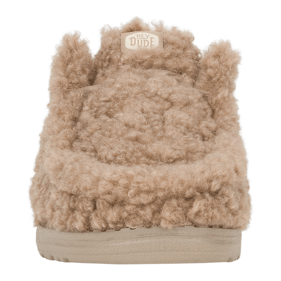 Timber Wolf Wendy Slipper - Front - HEYDUDE