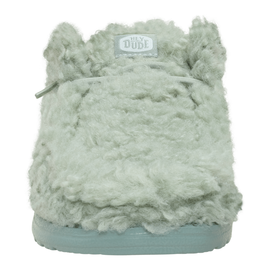 Iceberg Green Wendy Slipper - Voorkant - HEYDUDE