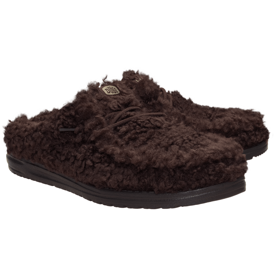 Mole Brown Wally Slipper - Pair - HEYDUDE