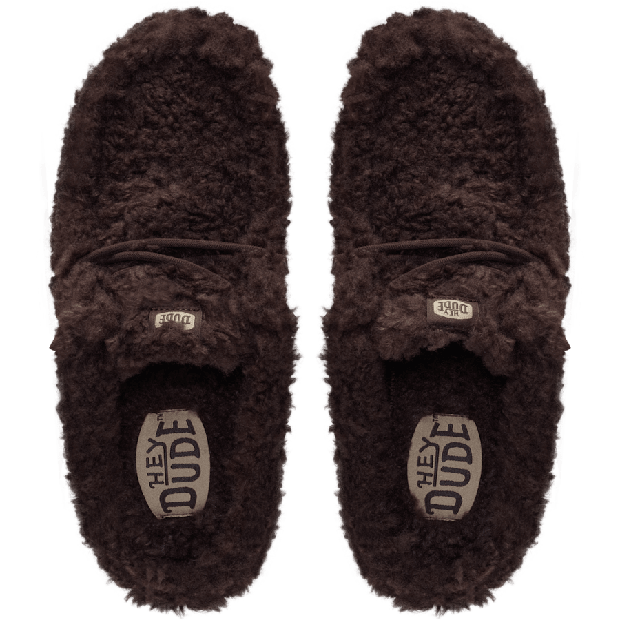 Mole Brown Wally Slipper - Top - HEYDUDE