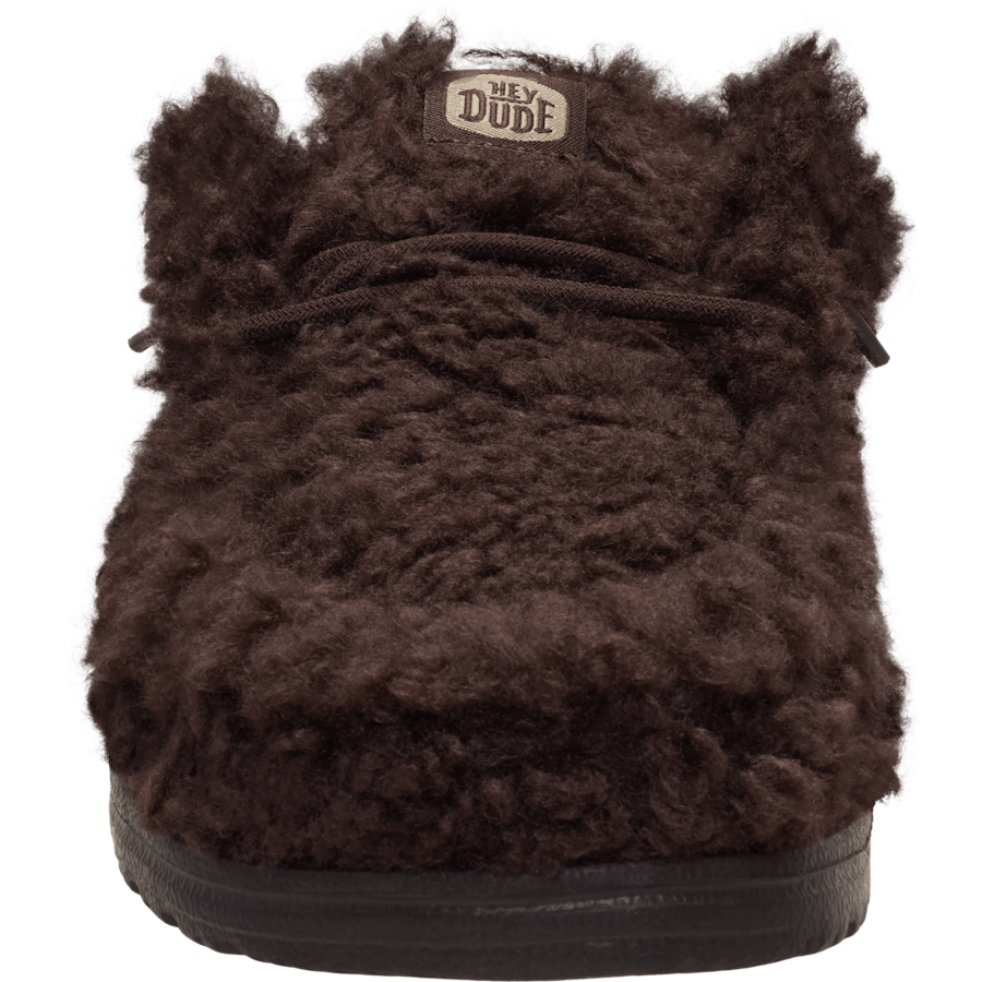 Mole Brown Wally Slipper - Front - HEYDUDE