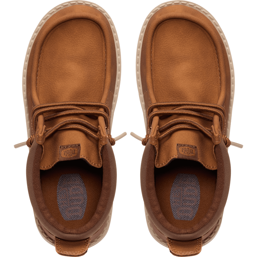 Cognac/Tan Wally Mid Youth Classic - Top - HEYDUDE