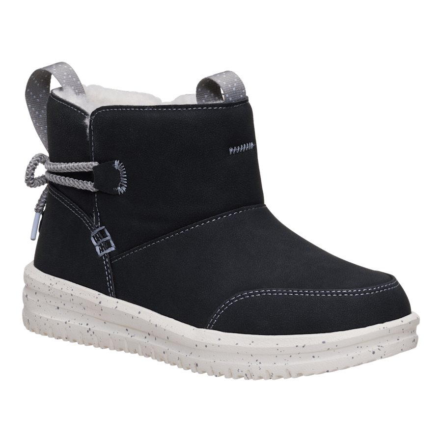 Colour Camden Bow Boot Youth Cozy - Angle - HEYDUDE