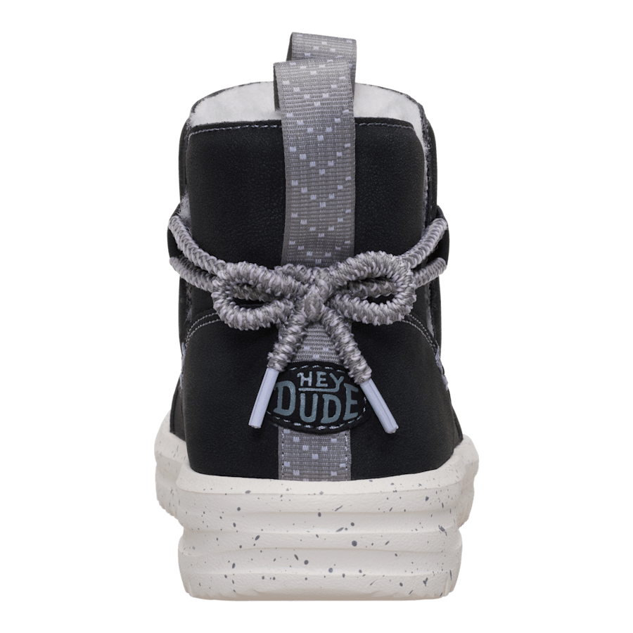 Colour Camden Bow Boot Youth Cozy - Back - HEYDUDE
