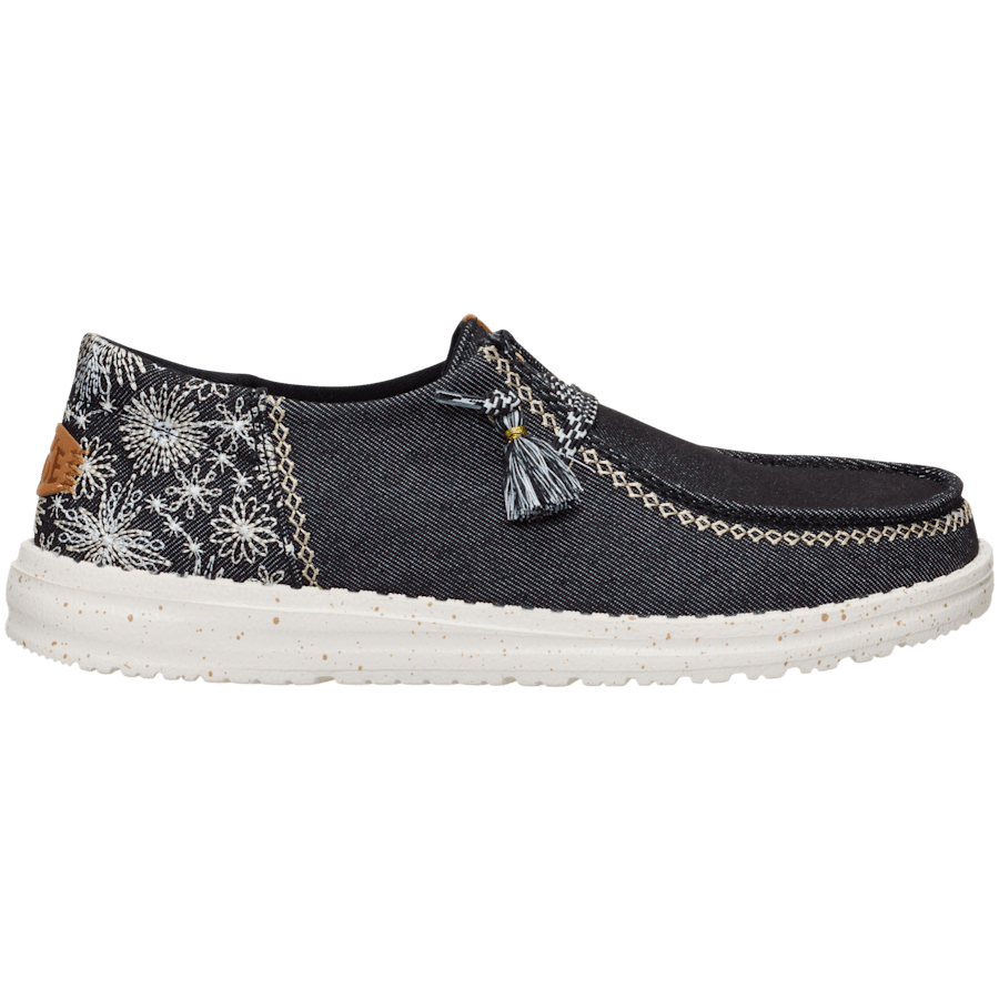 Wendy Funk Embroidered Floral Olive