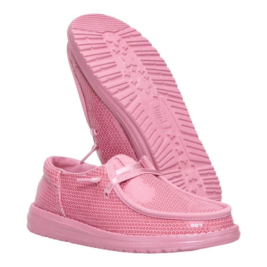 Foxglove Pink Wendy Funk Mono Sequin - Bottom - HEYDUDE