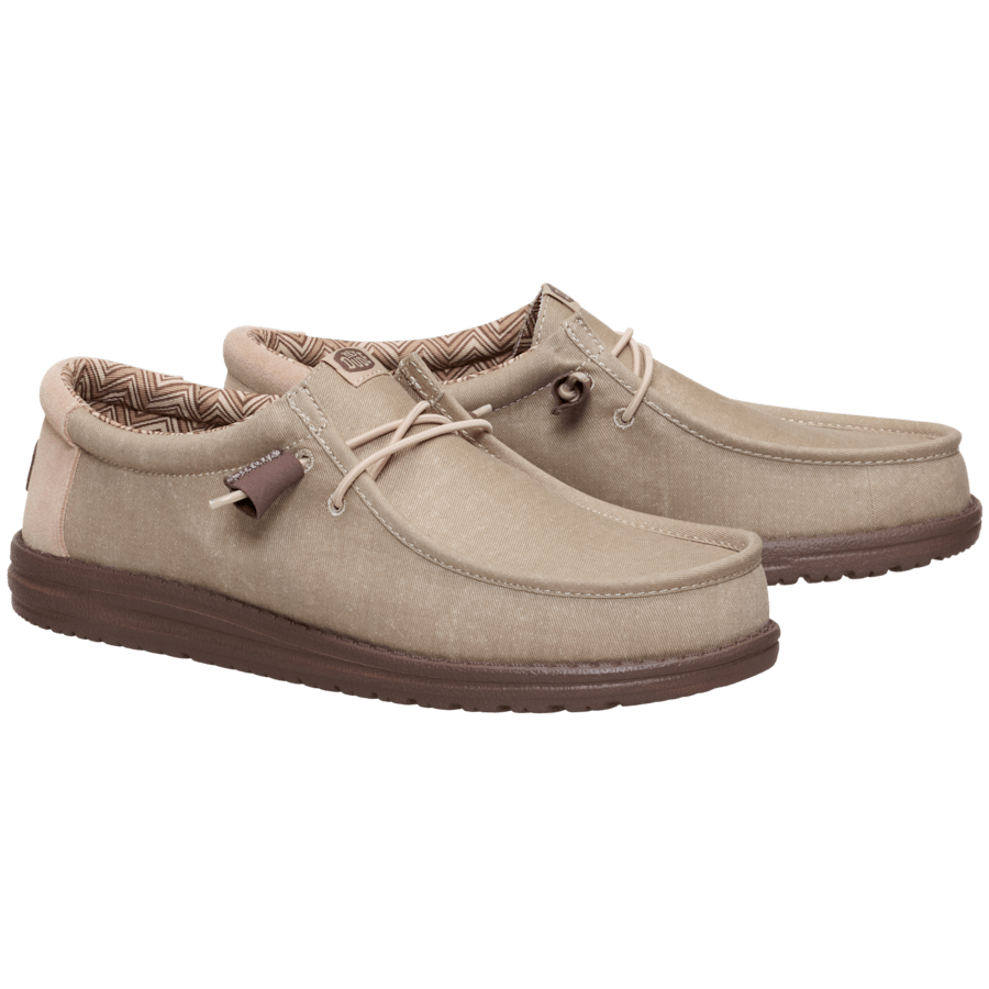 Colour Wally Stretch Canvas Block - Pair - HEYDUDE