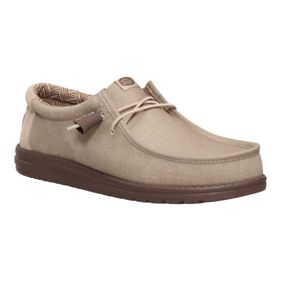 Colour Wally Stretch Canvas Block - Angle - HEYDUDE