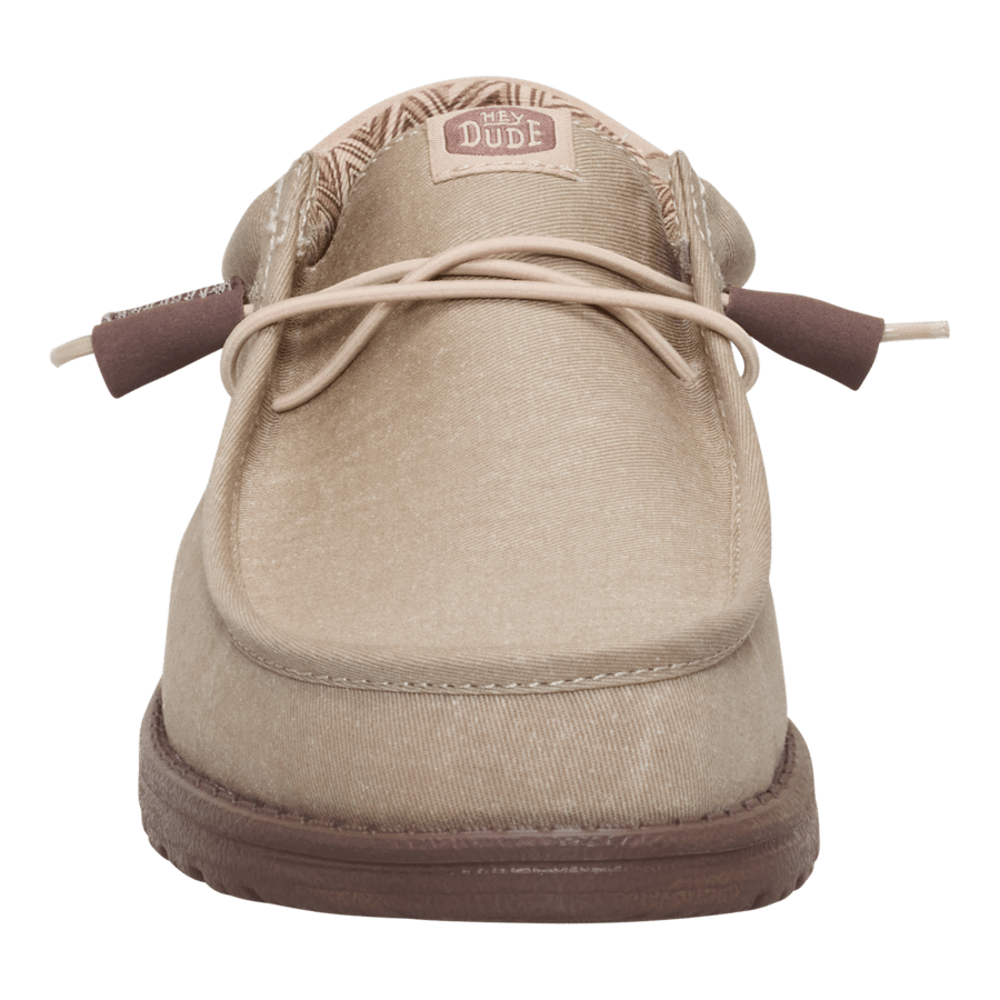 Colour Wally Stretch Canvas Block - Front - HEYDUDE