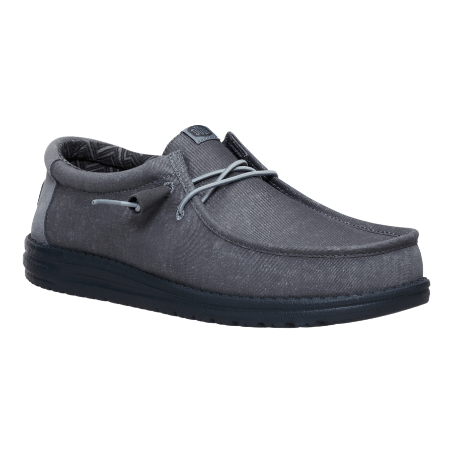 Colour Wally Stretch Canvas Block - Angle - HEYDUDE