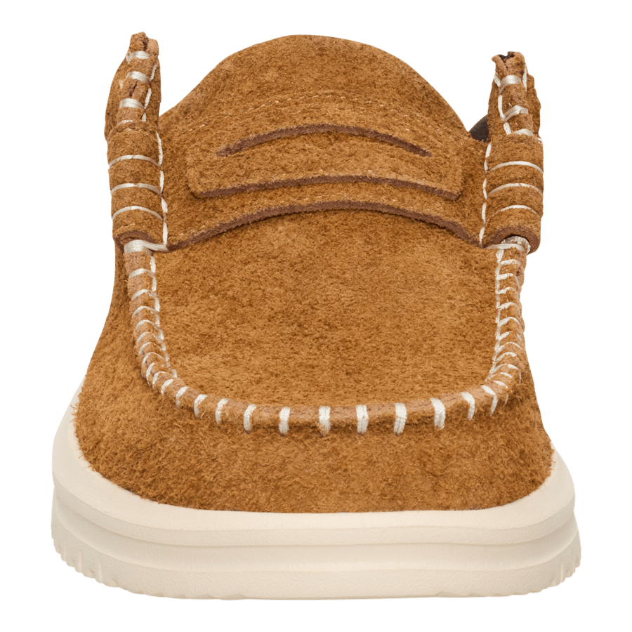 Spice Brown/Wood Ash Wally NXT Mule - Front - HEYDUDE