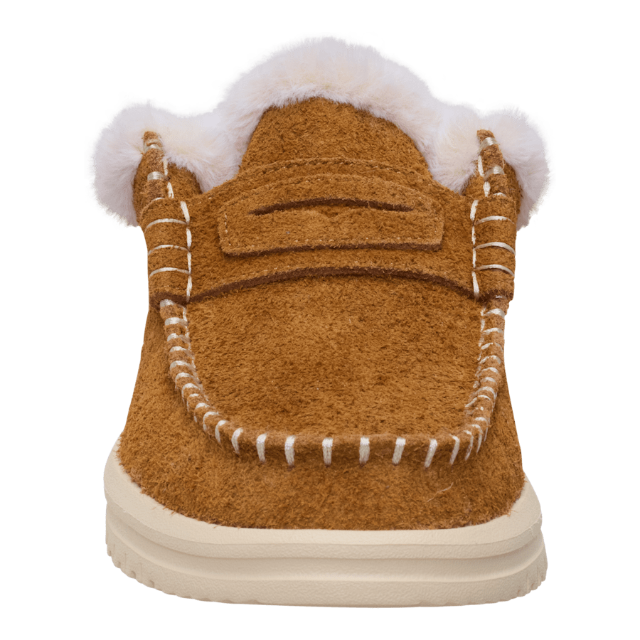 Spice Brown/Wood Ash Wendy NXT Mule Cozy - Avant - HEYDUDE