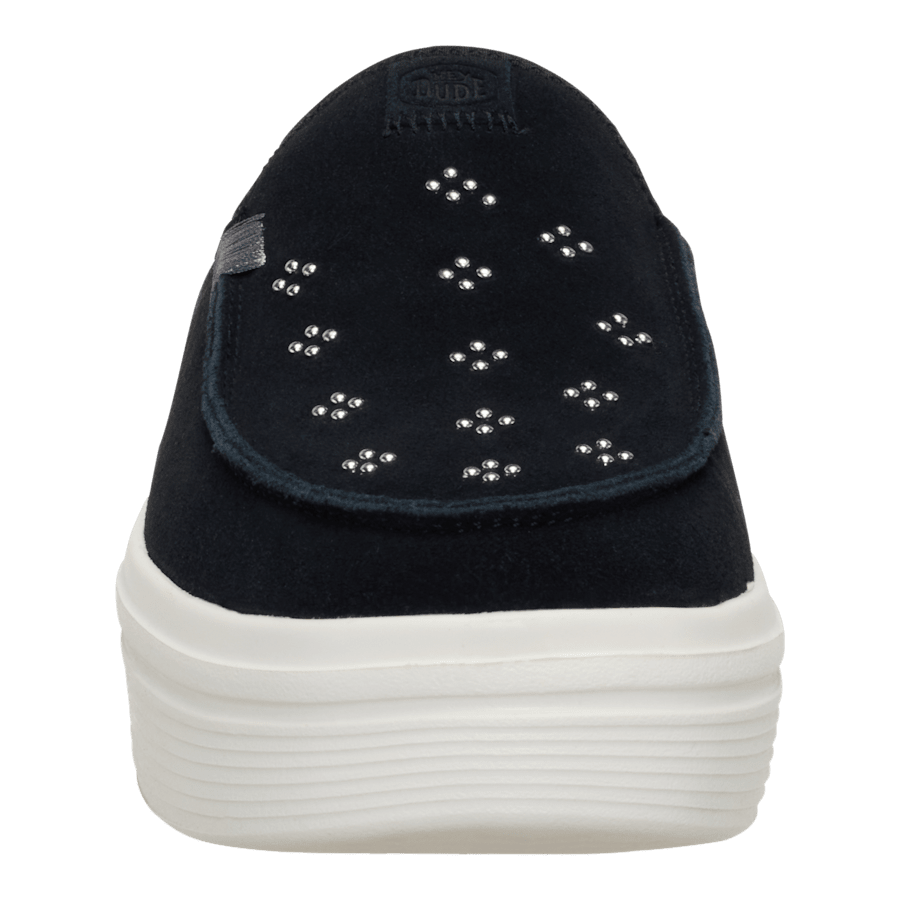 Colour Austin Lift Suede Stud - Front - HEYDUDE