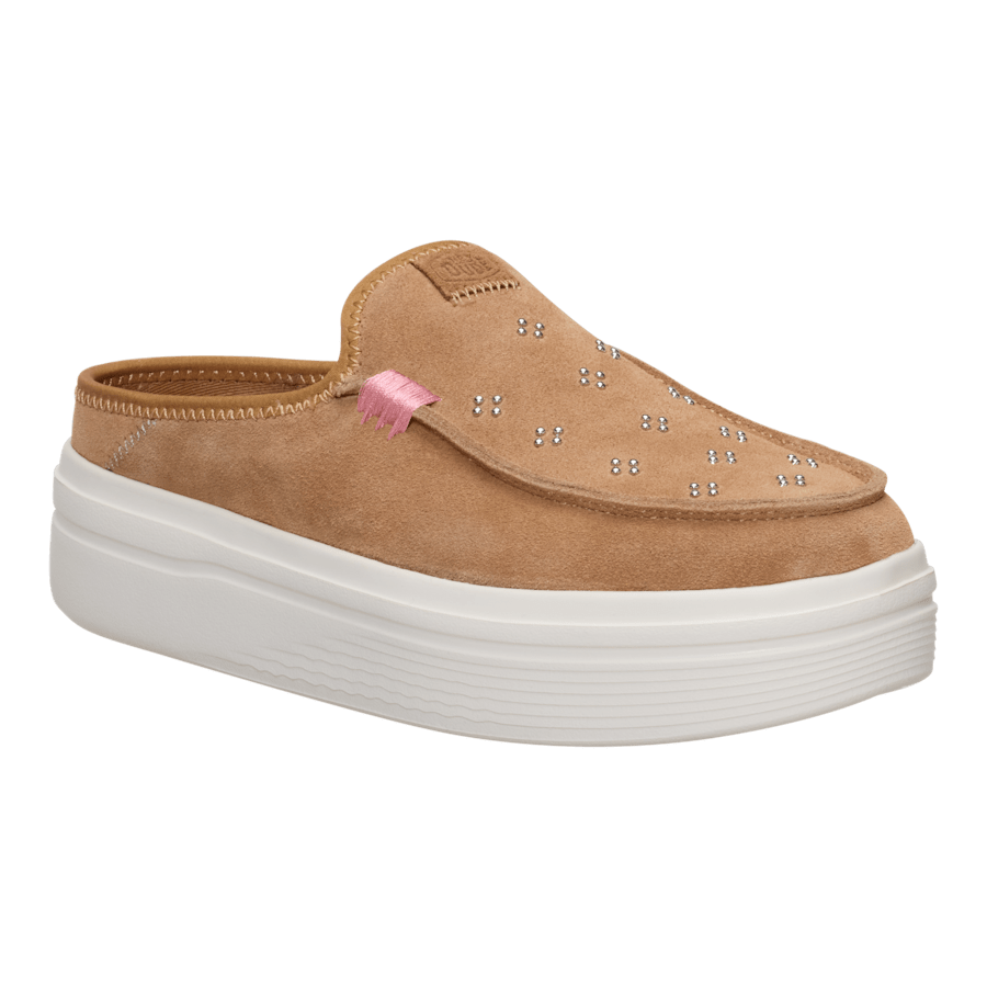Colour Austin Lift Suede Stud - Angle - HEYDUDE
