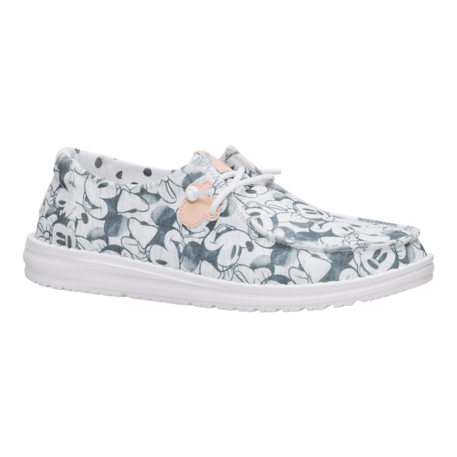 Grey Multi Wendy x Disney Minnie Mouse Printed - Angle - HEYDUDE