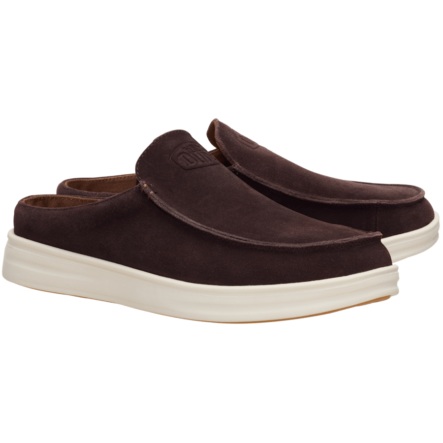 Colour Paul Pro Mule Suede - Pair - HEYDUDE