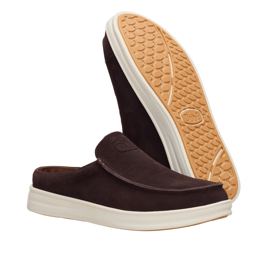 Colour Paul Pro Mule Suede - Bottom - HEYDUDE