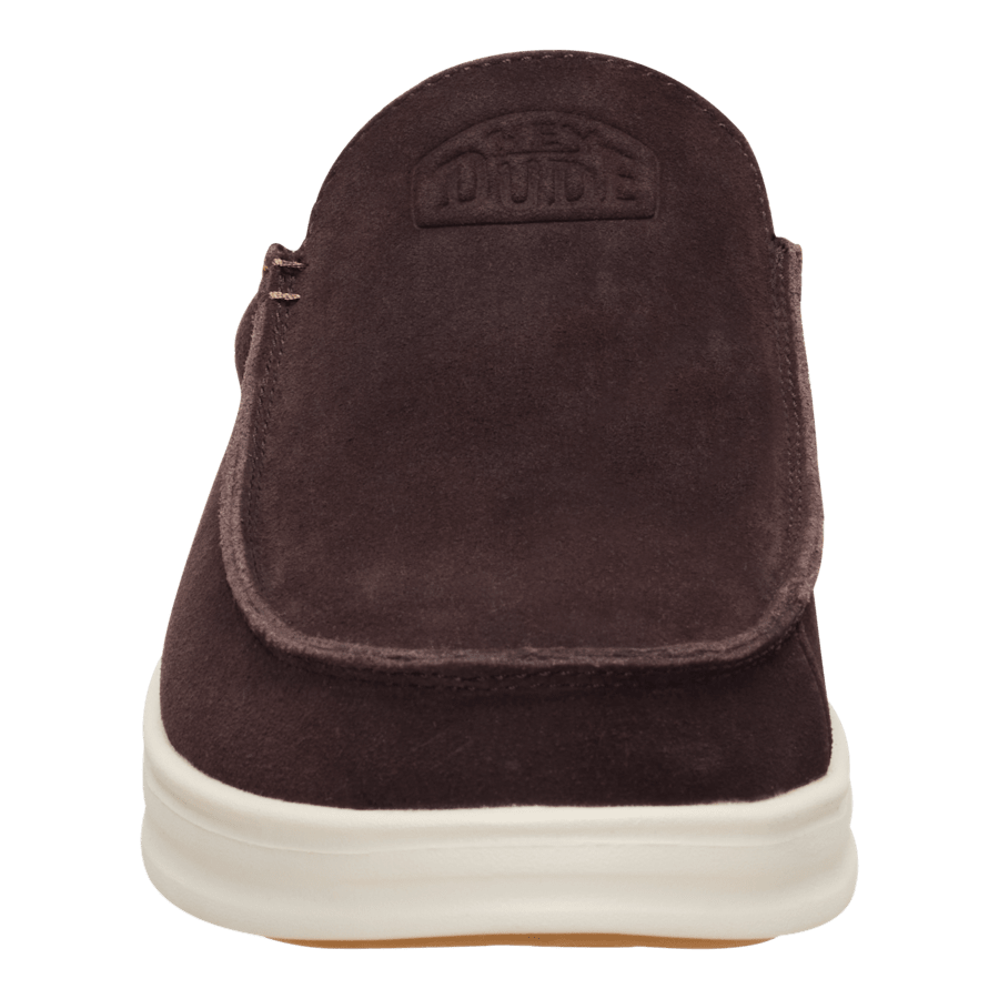 Colour Paul Pro Mule Suede - Front - HEYDUDE