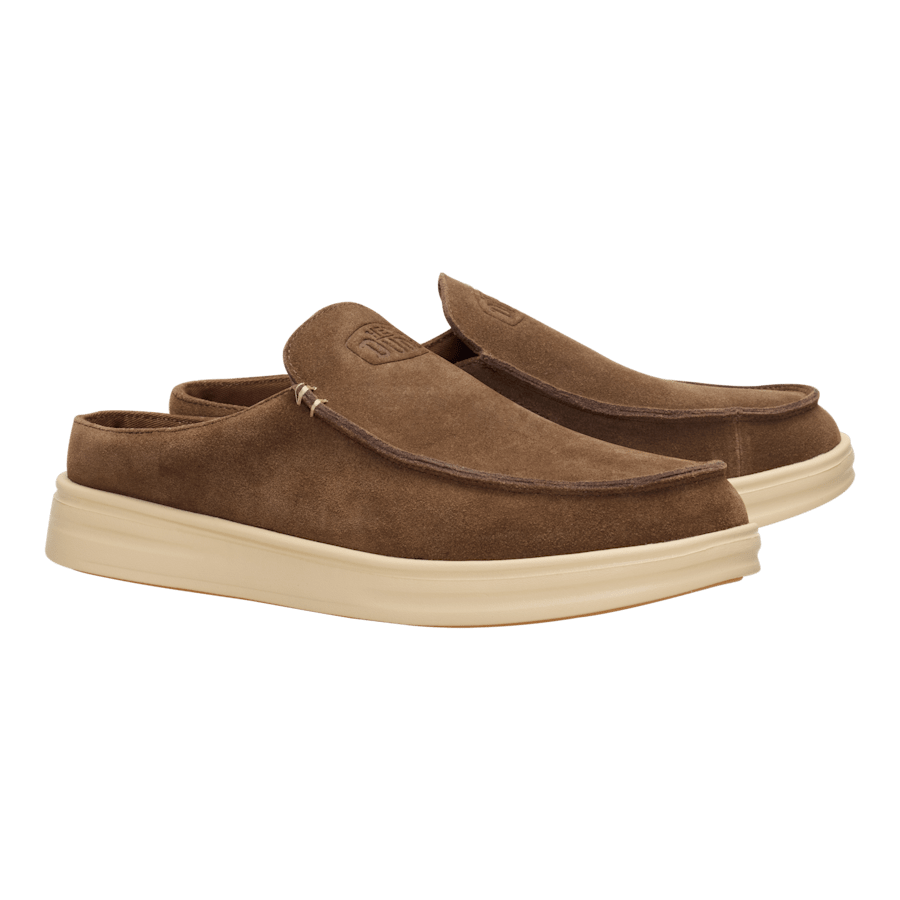 Colour Paul Pro Mule Suede - Pair - HEYDUDE
