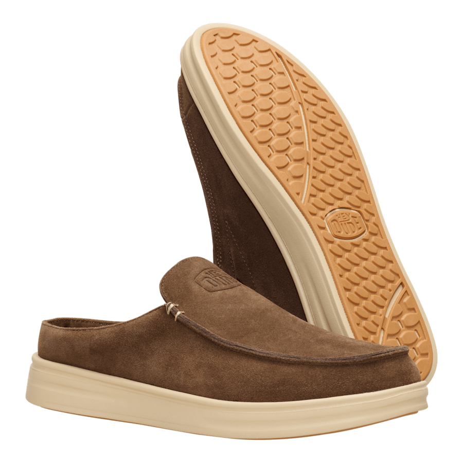 Colour Paul Pro Mule Suede - Bottom - HEYDUDE