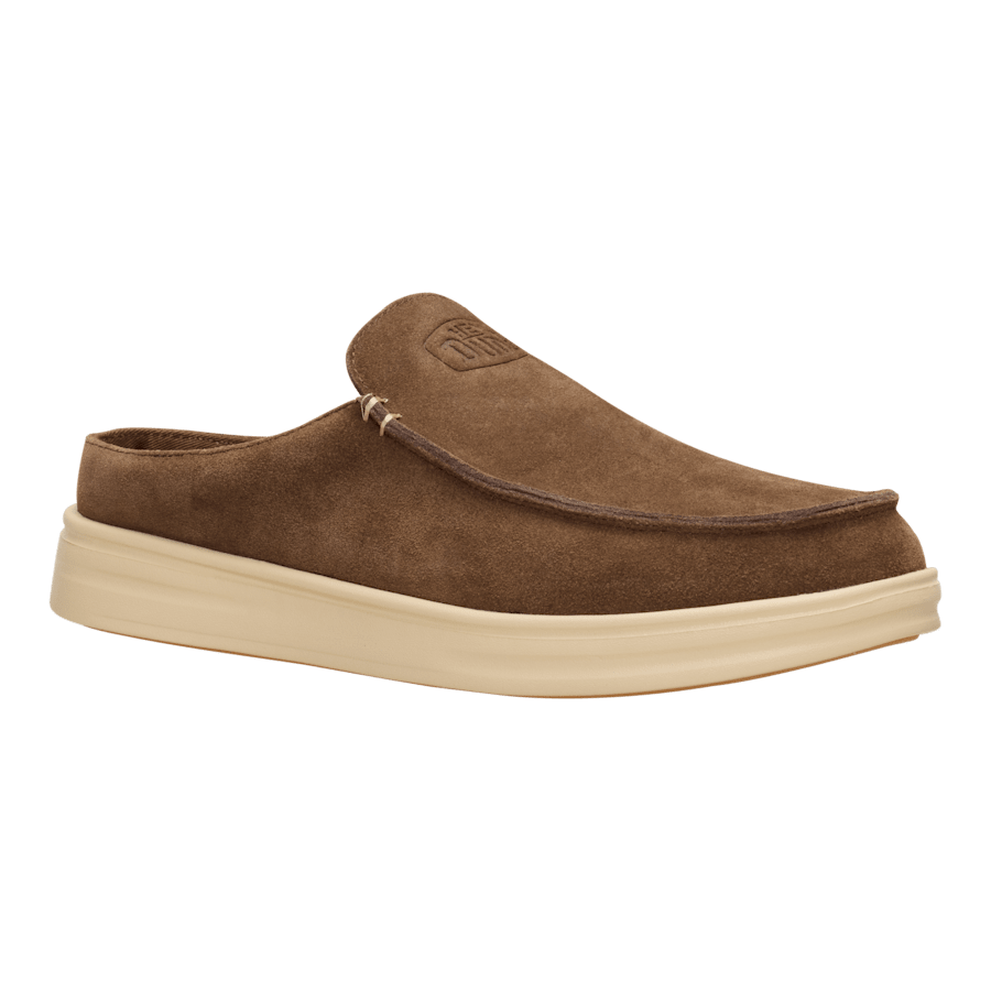 Colour Paul Pro Mule Suede - Angle - HEYDUDE