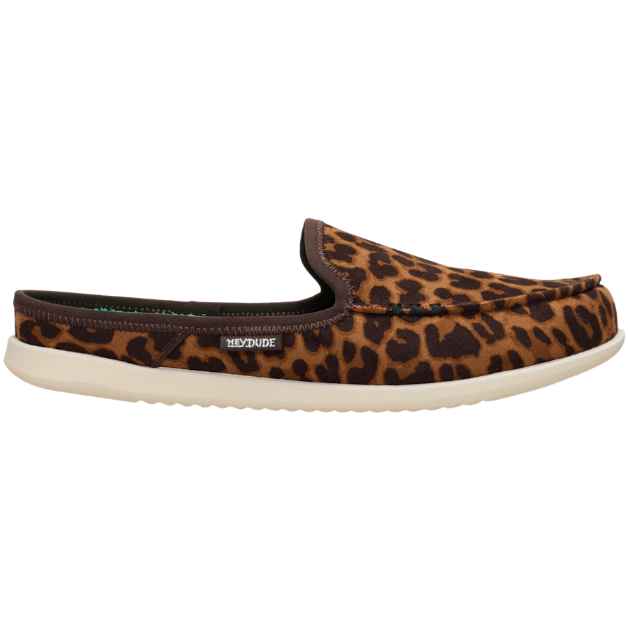 Leopard Harbor Breeze Lo Slip - Side - HEYDUDE