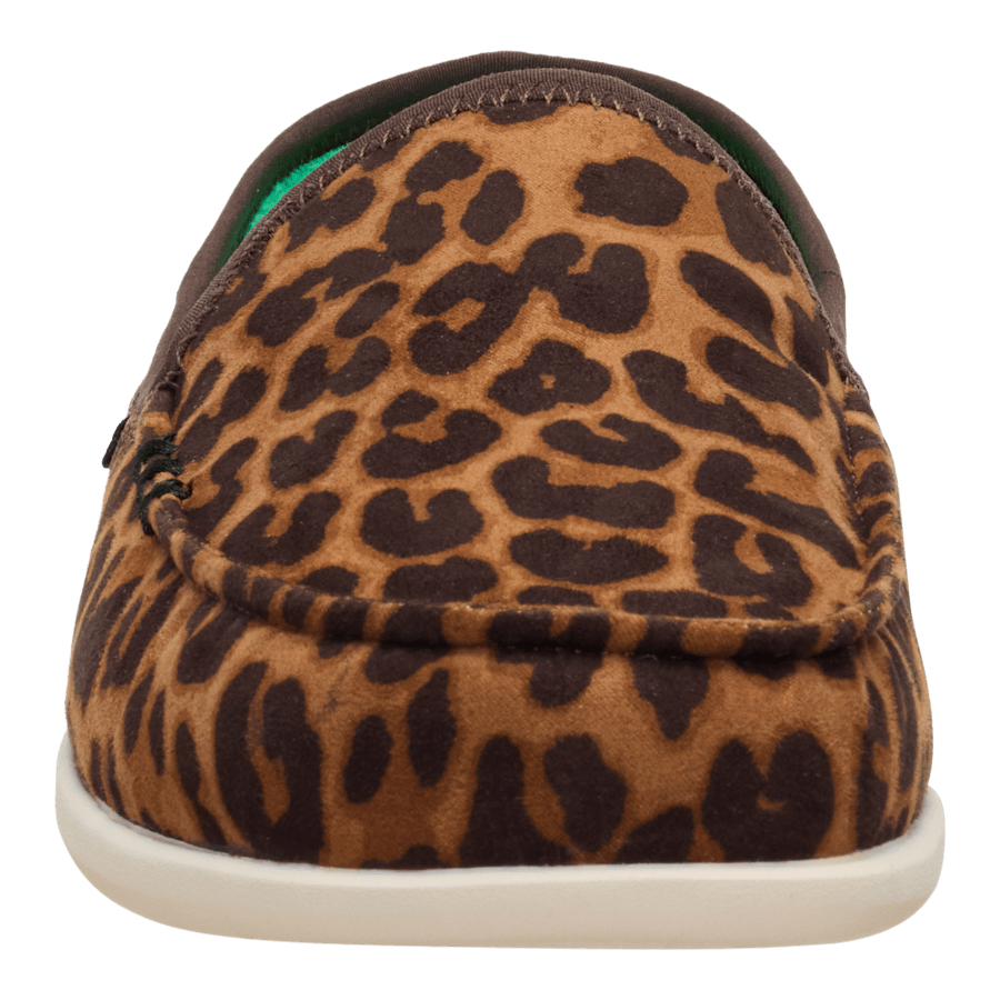Leopard Harbor Breeze Lo Slip - Front - HEYDUDE