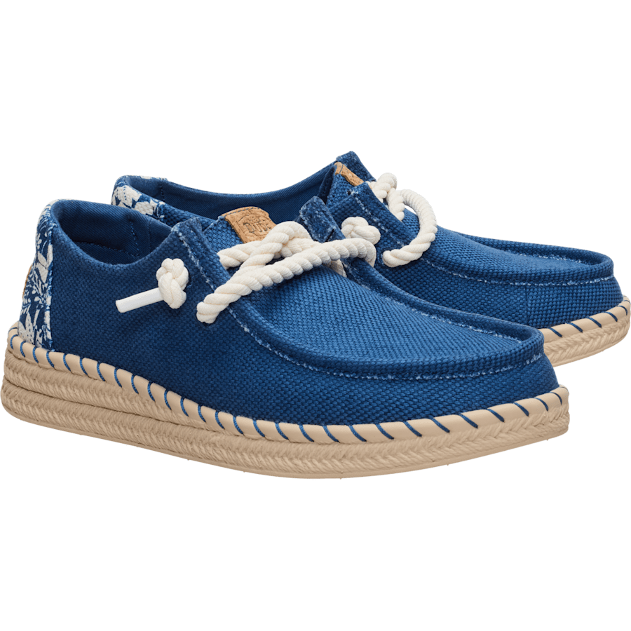 Colour Wendy Espadrille Hibiscus - Pair - HEYDUDE