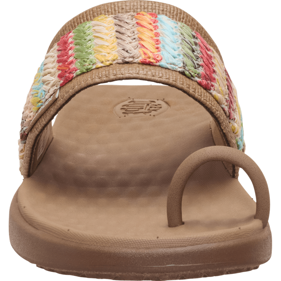 Brown/Multi Maui Breeze Toe Loop - Voorkant - HEYDUDE