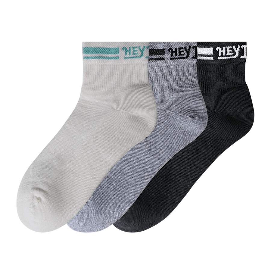 Couleur HEYDUDE Ankle Stripe Crew 3 Pack - Paire - HEYDUDE