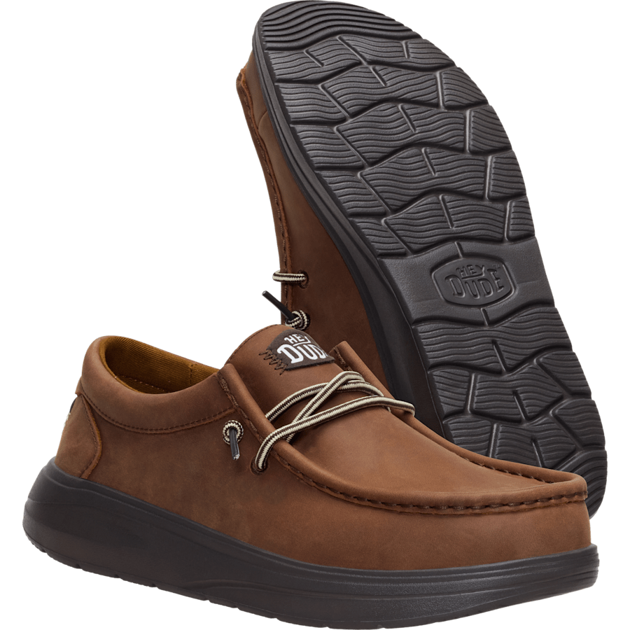 Kleur Wally COMF Full Grain Leather - Onderkant - HEYDUDE