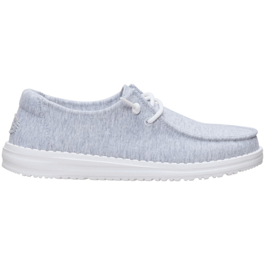 Light Grey Wendy Stretch Jersey - Zijkant - HEYDUDE