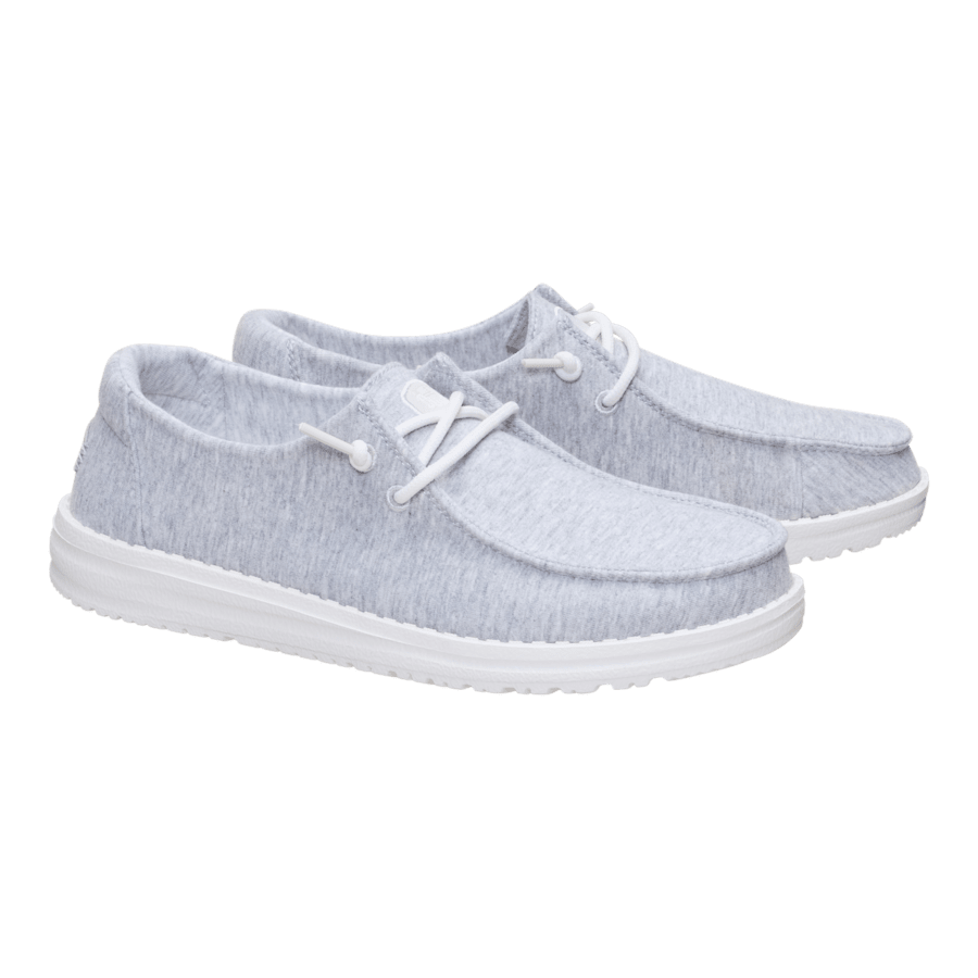 Light Grey Wendy Stretch Jersey - Paar - HEYDUDE