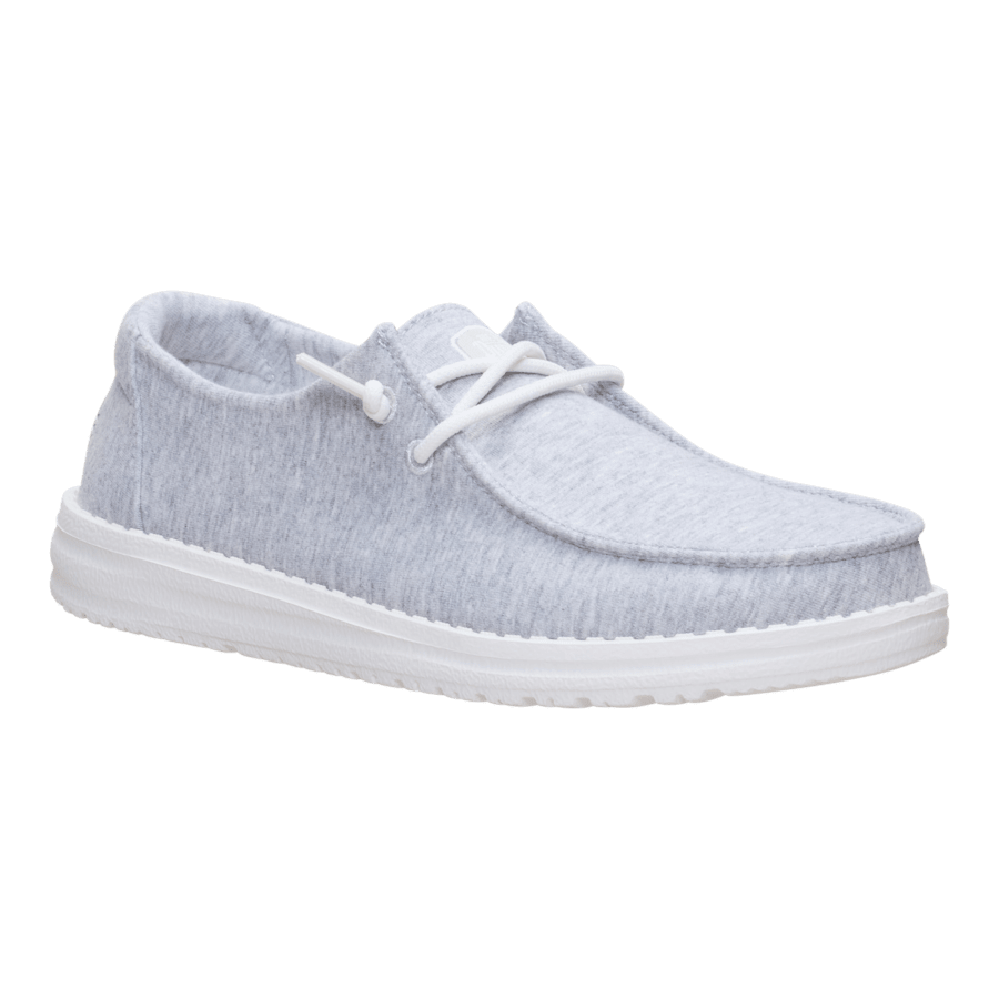 Light Grey Wendy Stretch Jersey - Hoek - HEYDUDE