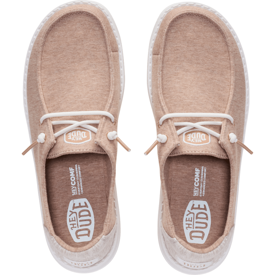 Kleur Wendy Stretch Jersey - Bovenkant - HEYDUDE