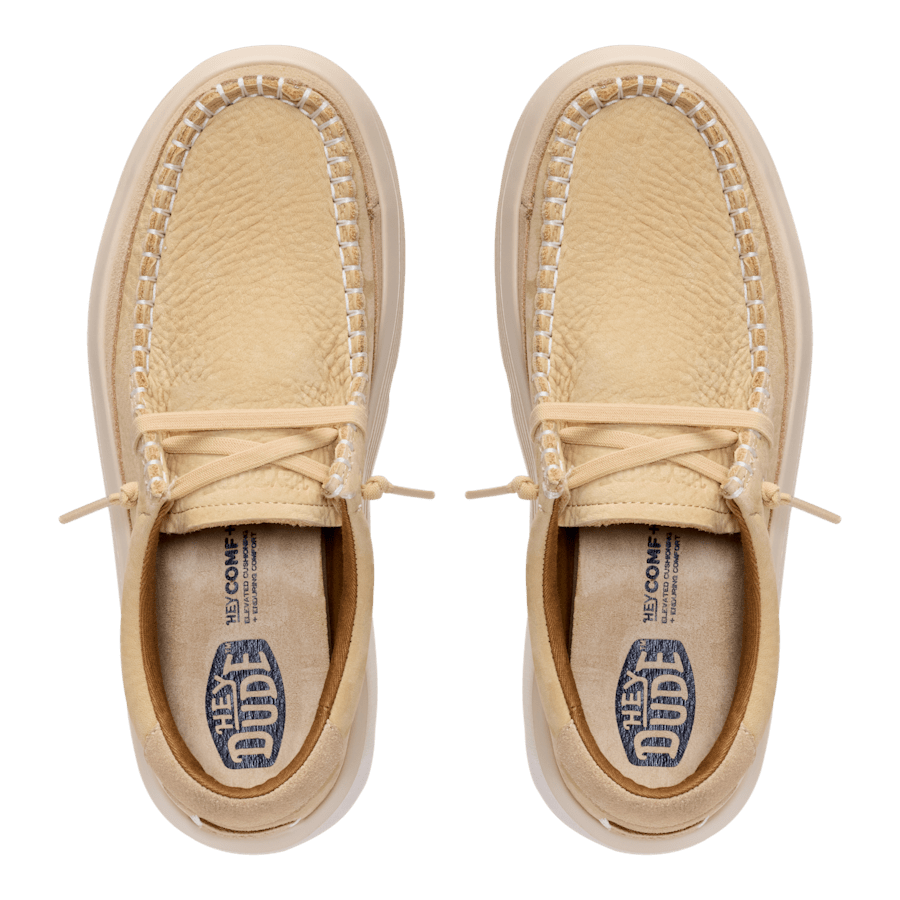 Light Tan Austin Edge Ox Nubuck - Top - HEYDUDE