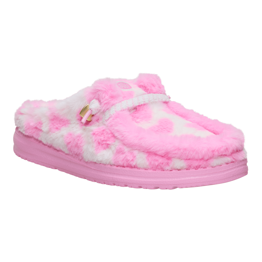 Colour Wendy Slipper Hearts - Angle - HEYDUDE