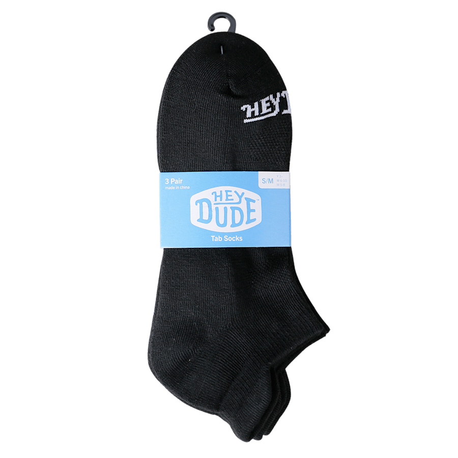 Colour HEYDUDE Tab Sock 3 Pack - Bottom - HEYDUDE