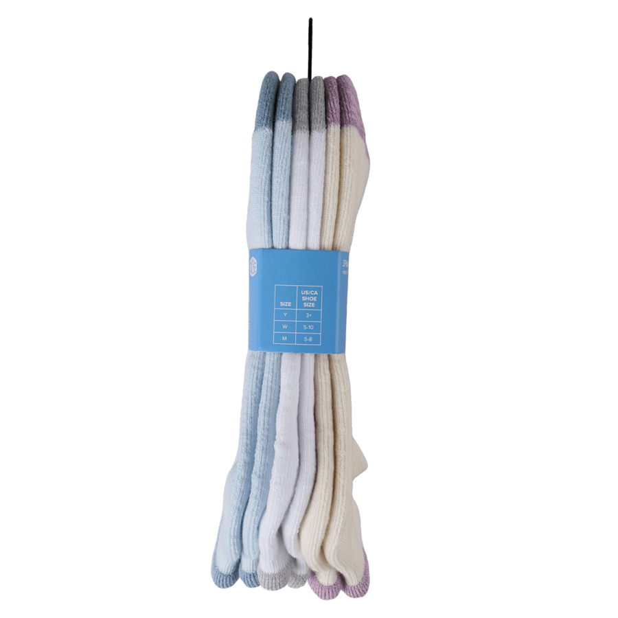 Colour HEYDUDE Tab Sock 3 Pack - Top - HEYDUDE