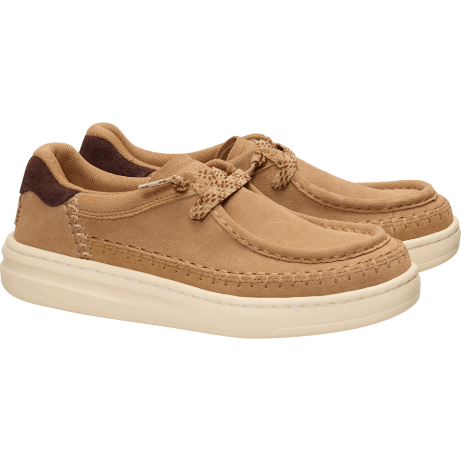 Tan Harper Moc Crafted Suede - Pair - HEYDUDE