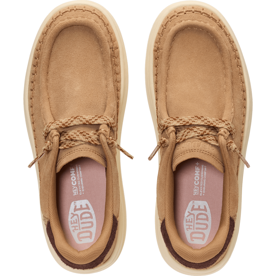 Tan Harper Moc Crafted Suede - Top - HEYDUDE