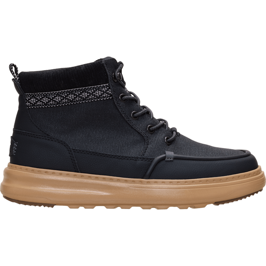Colour Remi Field Boot Waxed Canvas - Side - HEYDUDE